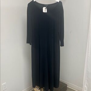 Chic Black Long Sleeve Dress